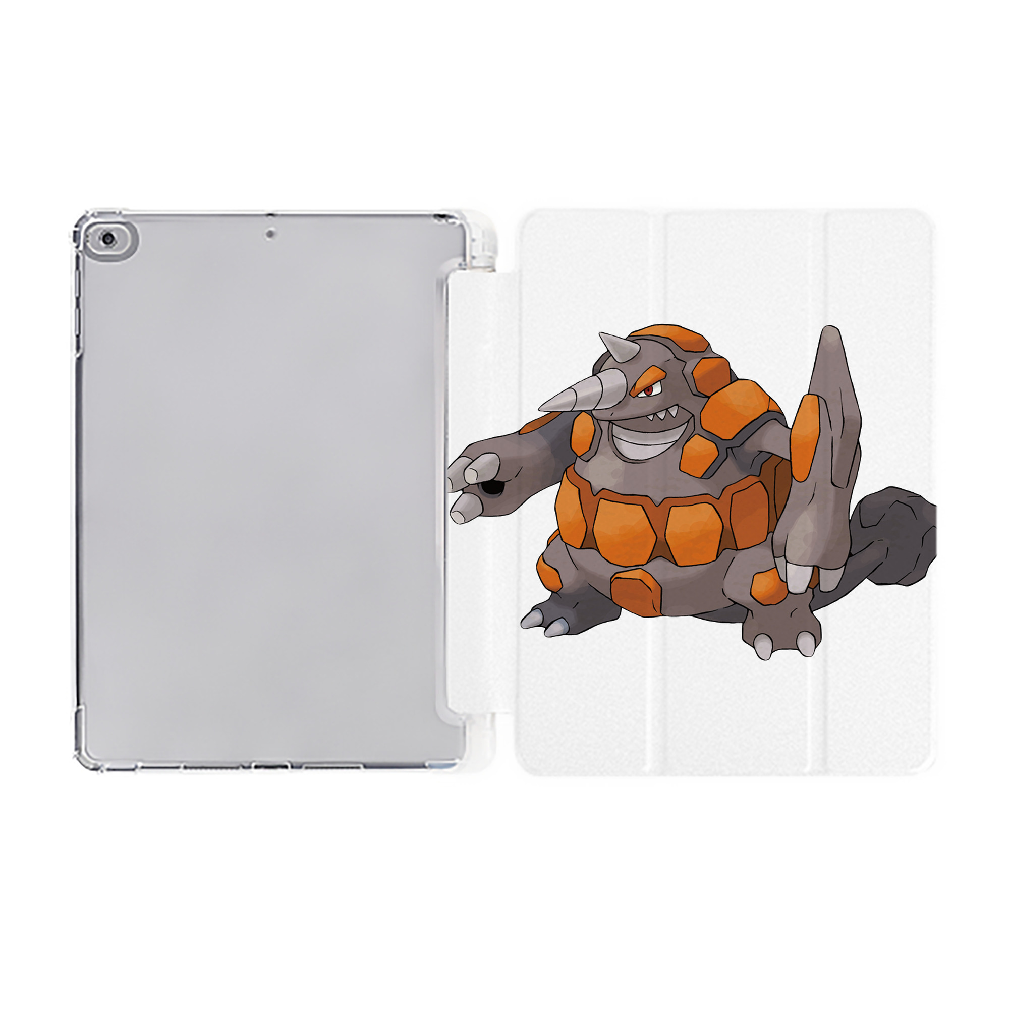 （画像用） ポケットモンスター Pokémon IPad ケース ペン収納付き 三つ折りスタンド PUレザー×シリコン 対応機種9.5/10.5/10.9インチ